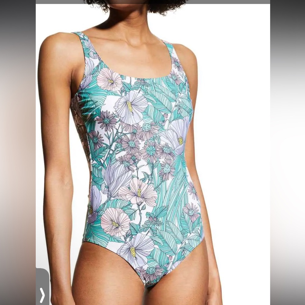 TORY BURCH Floral-Print Swimsuit